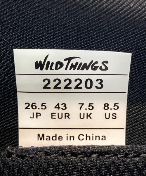 WILD THINGS（ワイルドシングス）WILD THINGS (ワイルドシングス) バンジーモックシューズ ブラウン サイズ:26.5の古着・服飾アイテム