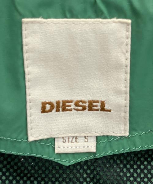 DIESEL（ディーゼル）DIESEL (ディーゼル) ナイロンジャケット 黄緑 サイズ:Ｓの古着・服飾アイテム