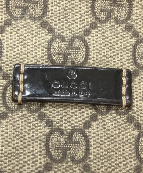 GUCCI（グッチ）GUCCI (グッチ) トートバッグ ベージュ×ダークブラウンの古着・服飾アイテム