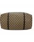 中古・古着 GUCCI (グッチ) トートバッグ ベージュ×ダークブラウン：35000円