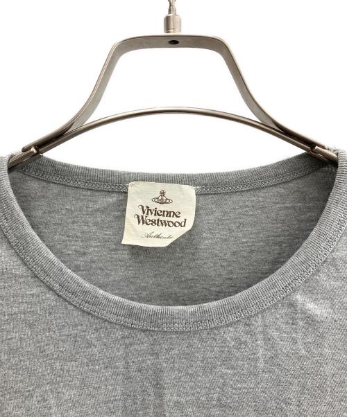 Vivienne Westwood（ヴィヴィアンウエストウッド）Vivienne Westwood (ヴィヴィアンウエストウッド) 半袖カットソー グレー サイズ:不明の古着・服飾アイテム