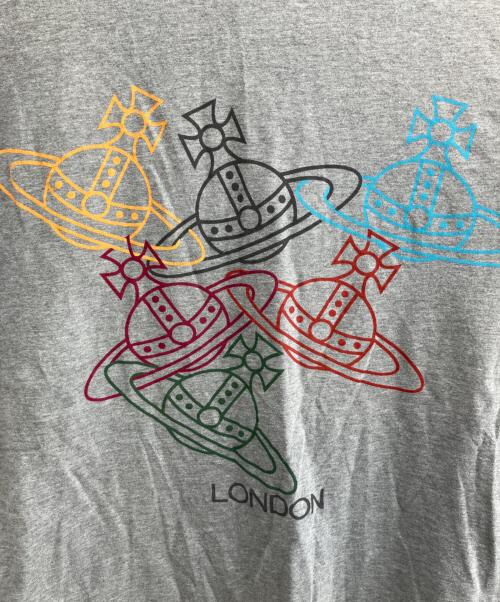 Vivienne Westwood（ヴィヴィアンウエストウッド）Vivienne Westwood (ヴィヴィアンウエストウッド) 半袖カットソー グレー サイズ:不明の古着・服飾アイテム