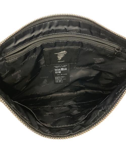 discord Yohji Yamamoto（ディスコード ヨウジヤマモト）discord Yohji Yamamoto (ディスコード ヨウジヤマモト) ショルダーバッグ ブラックの古着・服飾アイテム