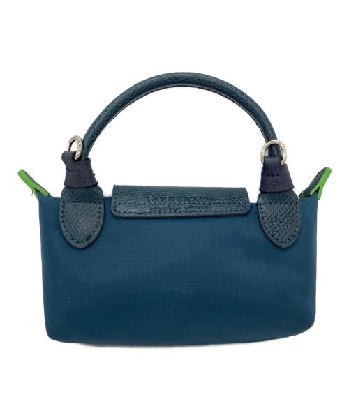 LONGCHAMP（ロンシャン）LONGCHAMP (ロンシャン) ショルダーポーチ ネイビーの古着・服飾アイテム