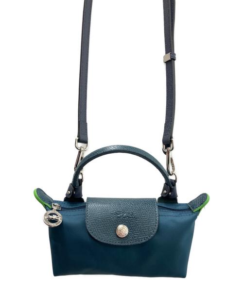 LONGCHAMP（ロンシャン）LONGCHAMP (ロンシャン) ショルダーポーチ ネイビーの古着・服飾アイテム