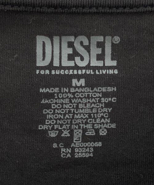 DIESEL（ディーゼル）DIESEL (ディーゼル) 半袖カットソー ブラック サイズ:Ｍの古着・服飾アイテム