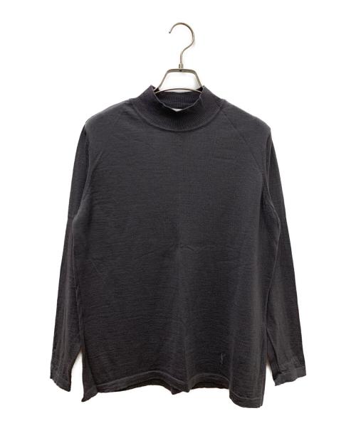 Yves Saint Laurent（イヴサンローラン）Yves Saint Laurent (イヴサンローラン) 薄手ニット グレー サイズ:Lの古着・服飾アイテム
