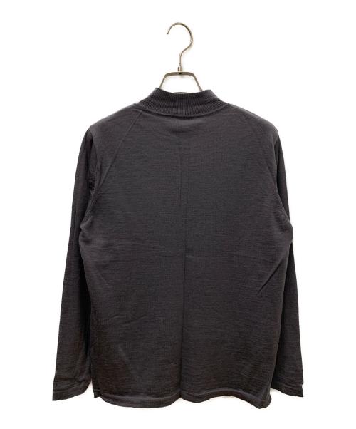 Yves Saint Laurent（イヴサンローラン）Yves Saint Laurent (イヴサンローラン) 薄手ニット グレー サイズ:Lの古着・服飾アイテム