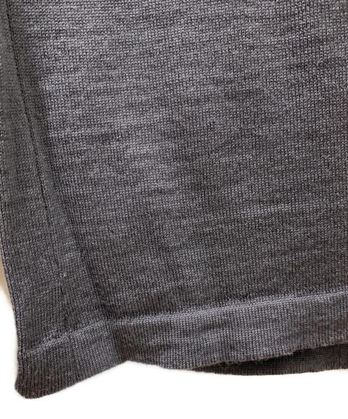 Yves Saint Laurent（イヴサンローラン）Yves Saint Laurent (イヴサンローラン) 薄手ニット グレー サイズ:Lの古着・服飾アイテム