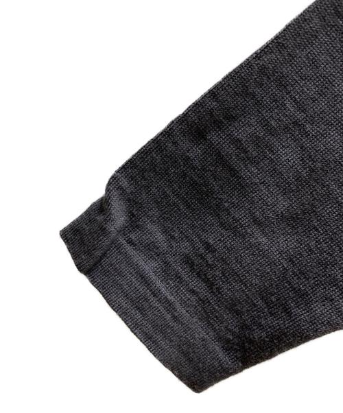 Yves Saint Laurent（イヴサンローラン）Yves Saint Laurent (イヴサンローラン) 薄手ニット グレー サイズ:Lの古着・服飾アイテム