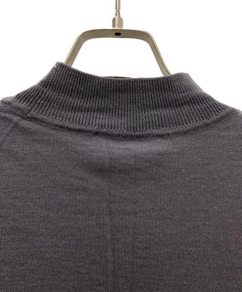 Yves Saint Laurent（イヴサンローラン）Yves Saint Laurent (イヴサンローラン) 薄手ニット グレー サイズ:Lの古着・服飾アイテム