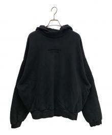 FOG ESSENTIALS（フィアオブゴッド エッセンシャル）の古着「プルオーバーパーカー」｜ブラック