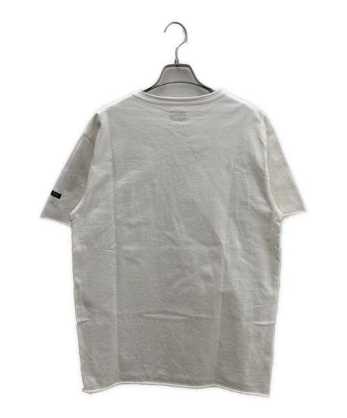 SCHOTT BROS.（ショットブロス）SCHOTT BROS. (ショットブロス) ワンスター レザーポケットTシャツ ホワイト サイズ:Lの古着・服飾アイテム