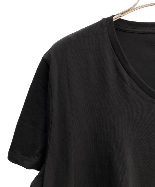 DIESEL（ディーゼル）DIESEL (ディーゼル) 半袖カットソー ブラック サイズ:Ｍの古着・服飾アイテム