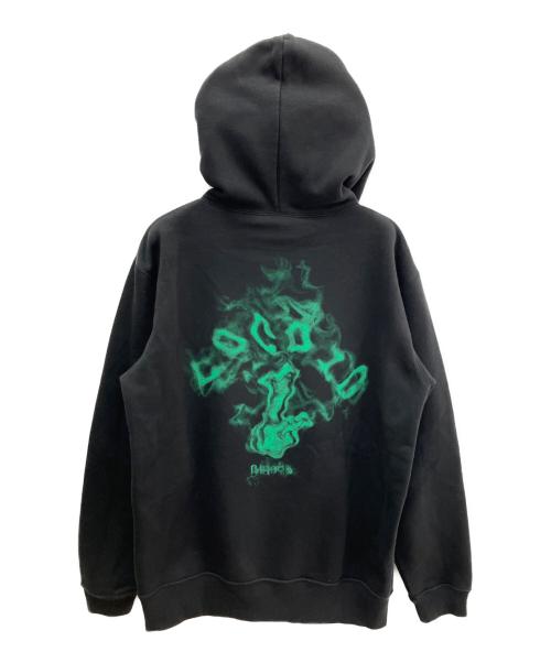 COCOLOBLAND（ココロブランド）COCOLOBLAND (ココロブランド) プルオーバーパーカー ブラック サイズ:Lの古着・服飾アイテム
