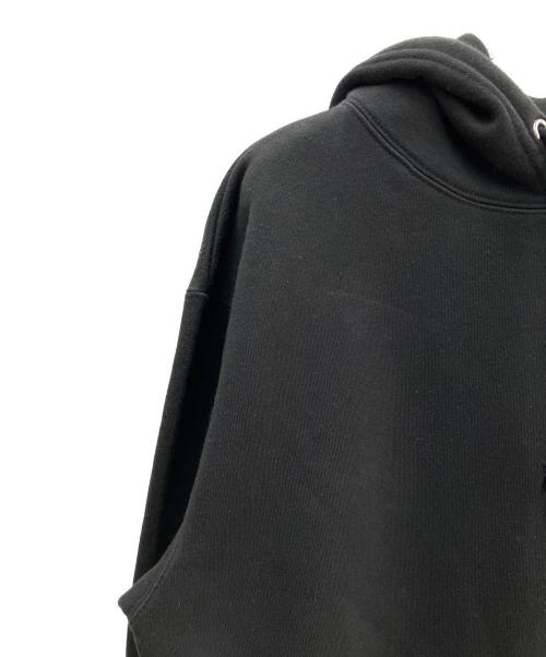 COCOLOBLAND（ココロブランド）COCOLOBLAND (ココロブランド) プルオーバーパーカー ブラック サイズ:Lの古着・服飾アイテム