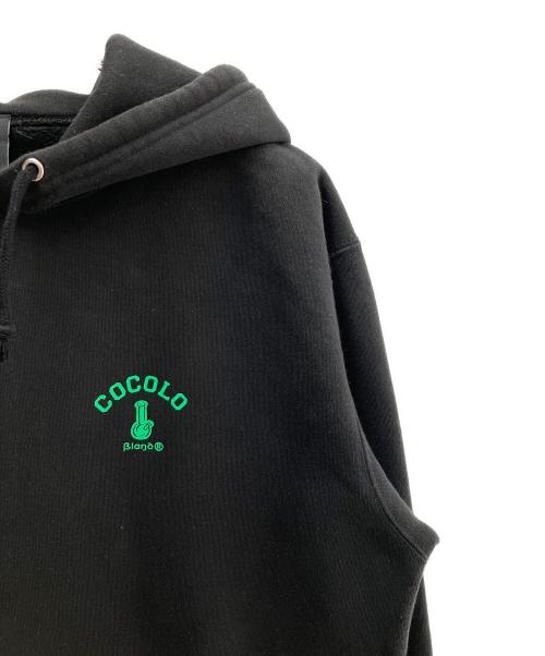 COCOLOBLAND（ココロブランド）COCOLOBLAND (ココロブランド) プルオーバーパーカー ブラック サイズ:Lの古着・服飾アイテム
