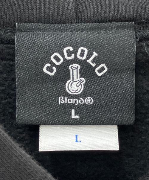 COCOLOBLAND（ココロブランド）COCOLOBLAND (ココロブランド) プルオーバーパーカー ブラック サイズ:Lの古着・服飾アイテム