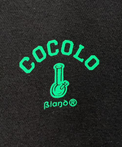 COCOLOBLAND（ココロブランド）COCOLOBLAND (ココロブランド) プルオーバーパーカー ブラック サイズ:Lの古着・服飾アイテム