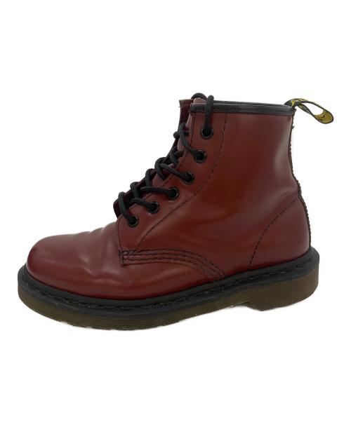 Dr.Martens（ドクターマーチン）Dr.Martens (ドクターマーチン) 6ホールブーツ ボルドー サイズ:UK4の古着・服飾アイテム