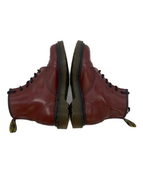 Dr.Martens（ドクターマーチン）Dr.Martens (ドクターマーチン) 6ホールブーツ ボルドー サイズ:UK4の古着・服飾アイテム