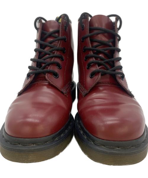Dr.Martens（ドクターマーチン）Dr.Martens (ドクターマーチン) 6ホールブーツ ボルドー サイズ:UK4の古着・服飾アイテム