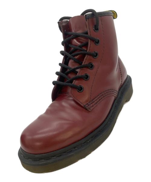 Dr.Martens（ドクターマーチン）Dr.Martens (ドクターマーチン) 6ホールブーツ ボルドー サイズ:UK4の古着・服飾アイテム