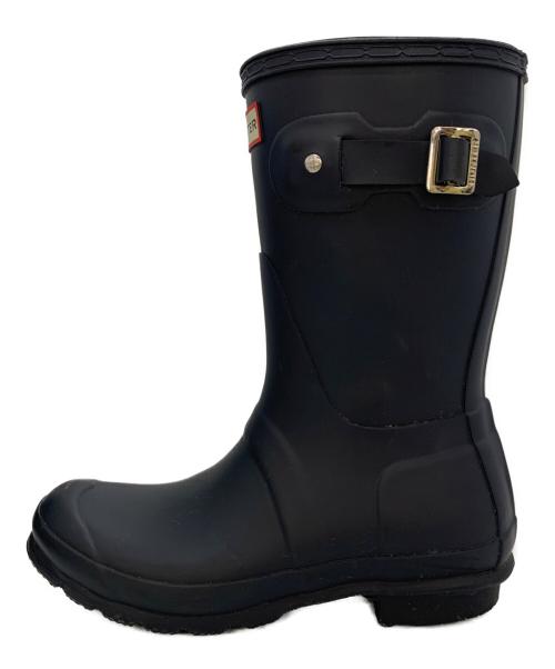 HUNTER（ハンター）HUNTER (ハンター) オリジナルショートレインブーツ ネイビー サイズ:UK4の古着・服飾アイテム