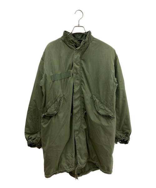 US ARMY（ユーエスアーミー）US ARMY (ユーエスアーミー) ライナー付モッズコート グリーン サイズ:XSの古着・服飾アイテム