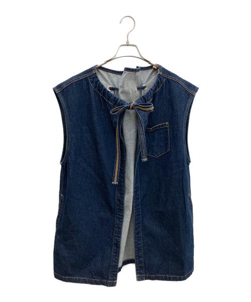 soduk（スドーク）soduk (スドーク) WAVE DENIM JACKET インディゴ サイズ:FREEの古着・服飾アイテム