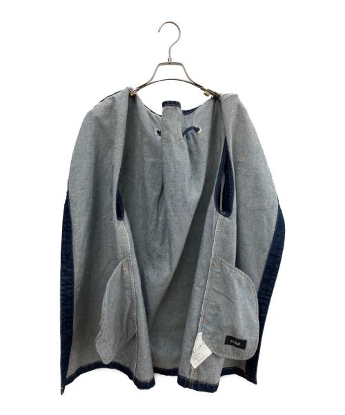 soduk（スドーク）soduk (スドーク) WAVE DENIM JACKET インディゴ サイズ:FREEの古着・服飾アイテム