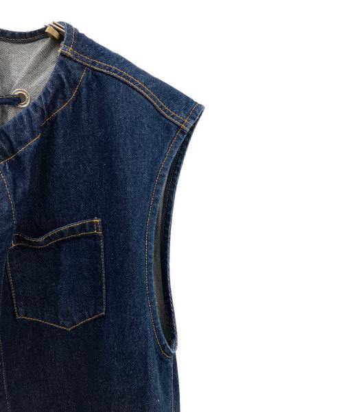 soduk（スドーク）soduk (スドーク) WAVE DENIM JACKET インディゴ サイズ:FREEの古着・服飾アイテム