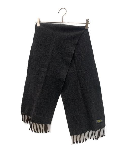 Vivienne Westwood（ヴィヴィアンウエストウッド）Vivienne Westwood (ヴィヴィアンウエストウッド) マフラー ブラックの古着・服飾アイテム