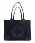 TORY BURCH（トリーバーチ）の古着「ナイロンレザートートバッグ」｜ブラック