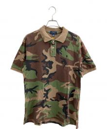 POLO RALPH LAUREN（ポロ・ラルフローレン）の古着「半袖ポロシャツ」｜ブラウン×グリーン