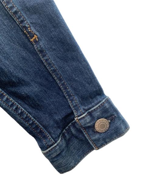 Calvin Klein Jeans（カルバンクラインジーンズ）Calvin Klein Jeans (カルバンクラインジーンズ) 襟ボアデニムジャケット ブルー サイズ:Ｓの古着・服飾アイテム