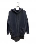 DIESELディーゼル）の古着「パーカー」｜ブラック