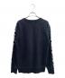 Calvin Klein Jeans (カルバンクラインジーンズ) スウェット ブラック×ホワイト サイズ:Ｓ：5000円