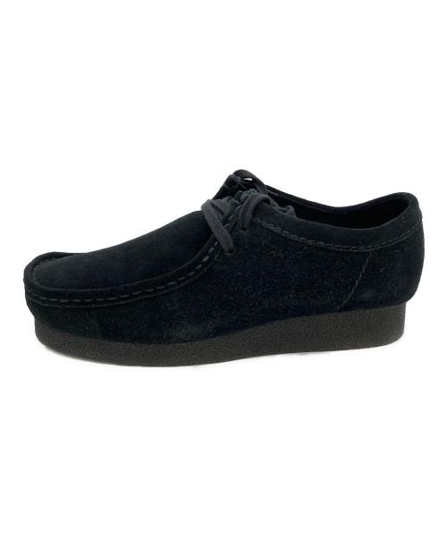 CLARKS（クラークス）CLARKS (クラークス) ワラビーシューズ ブラック サイズ:25の古着・服飾アイテム