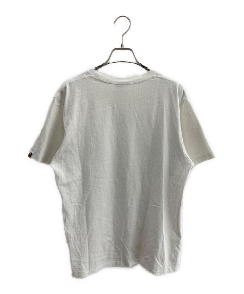 BAPE BY A BATHING APE（ベイプバイアベイシングエイプ）BAPE BY A BATHING APE (ベイプバイアベイシングエイプ) 半袖カットソー ホワイト サイズ:Ｍの古着・服飾アイテム