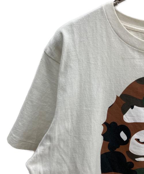 BAPE BY A BATHING APE（ベイプバイアベイシングエイプ）BAPE BY A BATHING APE (ベイプバイアベイシングエイプ) 半袖カットソー ホワイト サイズ:Ｍの古着・服飾アイテム