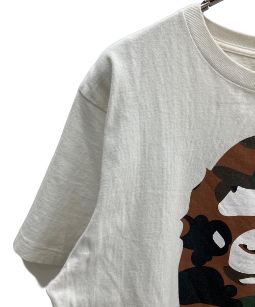 BAPE BY A BATHING APE（ベイプバイアベイシングエイプ）BAPE BY A BATHING APE (ベイプバイアベイシングエイプ) 半袖カットソー ホワイト サイズ:Ｍの古着・服飾アイテム