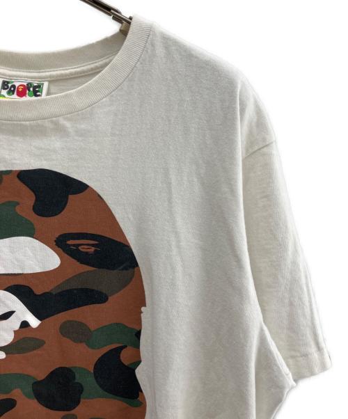 BAPE BY A BATHING APE（ベイプバイアベイシングエイプ）BAPE BY A BATHING APE (ベイプバイアベイシングエイプ) 半袖カットソー ホワイト サイズ:Ｍの古着・服飾アイテム
