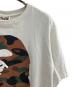 中古・古着 BAPE BY A BATHING APE (ベイプバイアベイシングエイプ) 半袖カットソー ホワイト サイズ:Ｍ：6000円