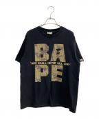 BAPE BY A BATHING APEベイプバイアベイシングエイプ）の古着「半袖カットソー」｜ブラック