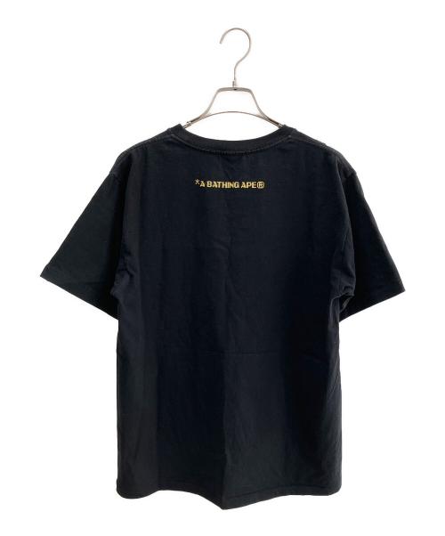 BAPE BY A BATHING APE（ベイプバイアベイシングエイプ）BAPE BY A BATHING APE (ベイプバイアベイシングエイプ) 半袖カットソー ブラック サイズ:Ｍの古着・服飾アイテム