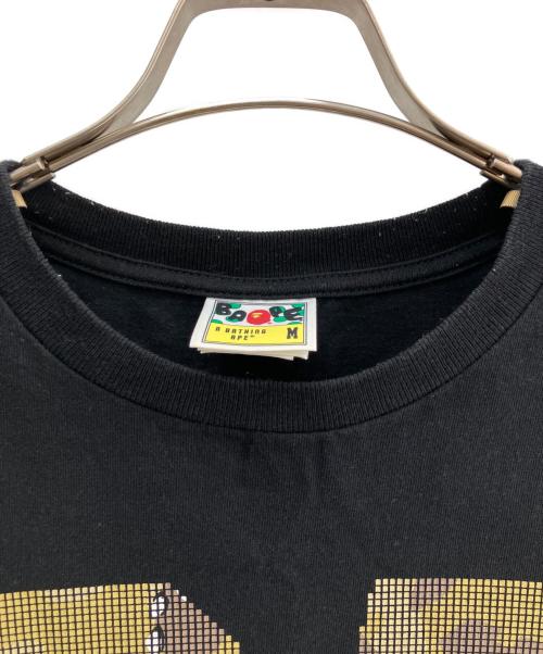 BAPE BY A BATHING APE（ベイプバイアベイシングエイプ）BAPE BY A BATHING APE (ベイプバイアベイシングエイプ) 半袖カットソー ブラック サイズ:Ｍの古着・服飾アイテム