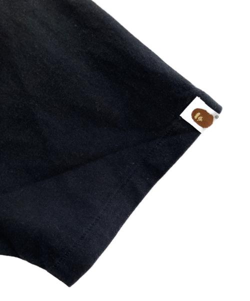 BAPE BY A BATHING APE（ベイプバイアベイシングエイプ）BAPE BY A BATHING APE (ベイプバイアベイシングエイプ) 半袖カットソー ブラック サイズ:Ｍの古着・服飾アイテム