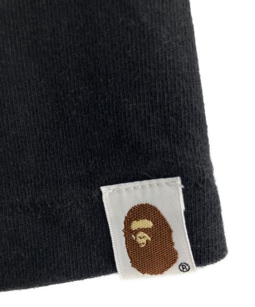 BAPE BY A BATHING APE（ベイプバイアベイシングエイプ）BAPE BY A BATHING APE (ベイプバイアベイシングエイプ) 半袖カットソー ブラック サイズ:Ｍの古着・服飾アイテム