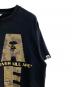 中古・古着 BAPE BY A BATHING APE (ベイプバイアベイシングエイプ) 半袖カットソー ブラック サイズ:Ｍ：5000円